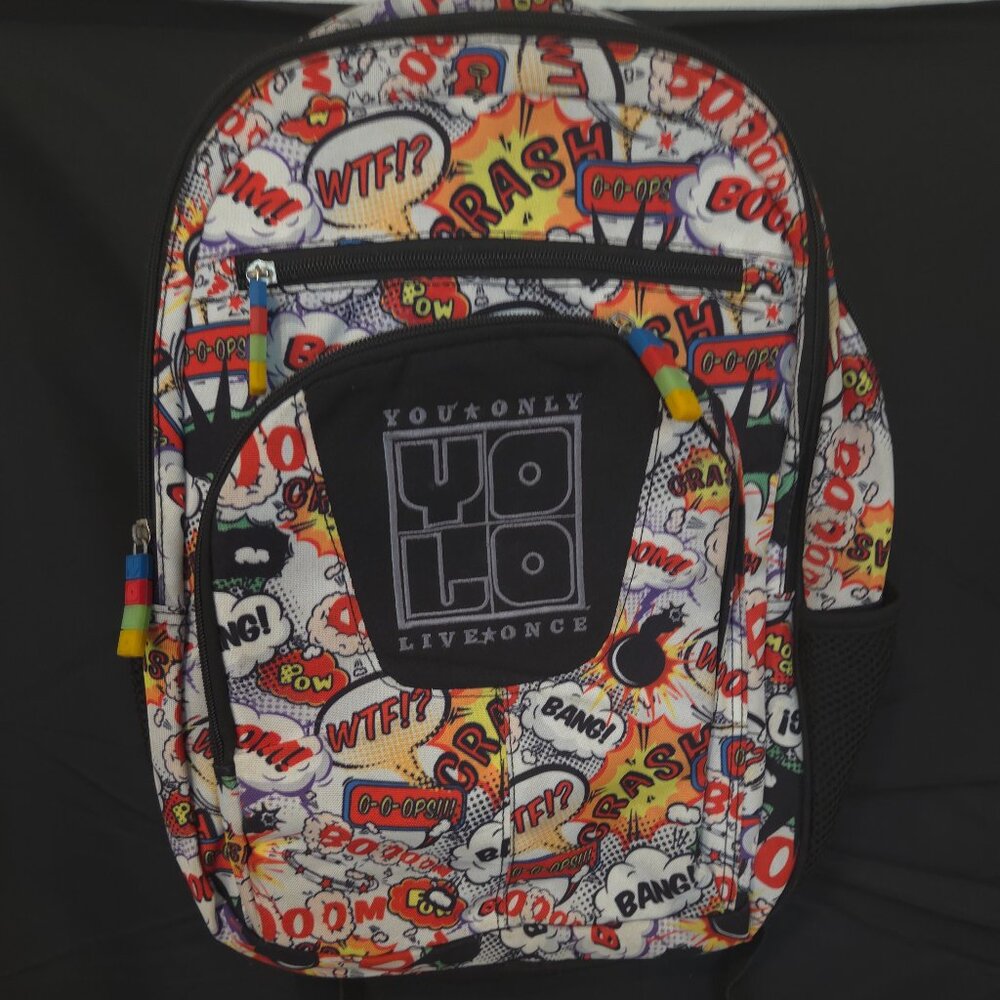 Yolo Premium Graffiti Backpack A Must Have!